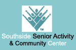  Southside Senior Center Ladies 3/4 Sleeve Open Neck Blouse | Southside Senior Activity & Community Center  