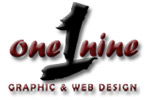  One 1 Nine Graphic & Web Design Embroidered Silk Touch Polo Shirt | One 1 Nine Graphic & Web Design  