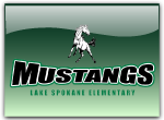  Lake Spokane Elementary Crewneck Sweatshirt - Screenprint | Lake Spokane Elementary  