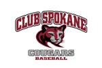  Club Spokane Cougar Baseball Ladies Dri Mesh V-Neck Polo - Embroidered | Club Spokane Cougar Baseball  