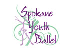  Spokane Youth Ballet Ladies' Open Bottom Pant - Screenprint | Spokane Youth Ballet   