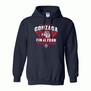 ¬ Gonzaga Bulldogs Final Four Hooded Sweatshirt